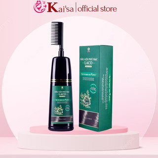Dầu Gội Phủ Bạc Laco Black Hair 200ml giúp tóc đen tự tin sau 9 phút