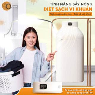 Máy sấy quần áo, tủ sấy quần áo gấp gọn đa năng công suất lớn