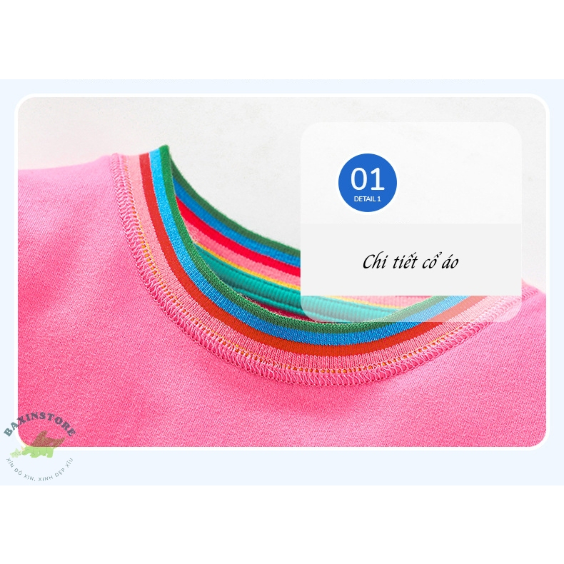 VÁY BABYDOLL CÔNG CHÚA COTTON CHO BÉ GÁI LITTLE MAVEN FORM CHỮ A DÀI TAY SIZE ĐẠI TRẺ EM 2 3 4 5 6 7 8 TUỔI