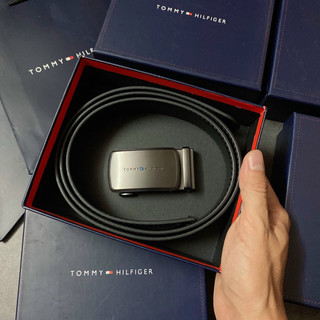 Nịt nam tommy da thật hàng đẹp ( fullbox + túi giấy)