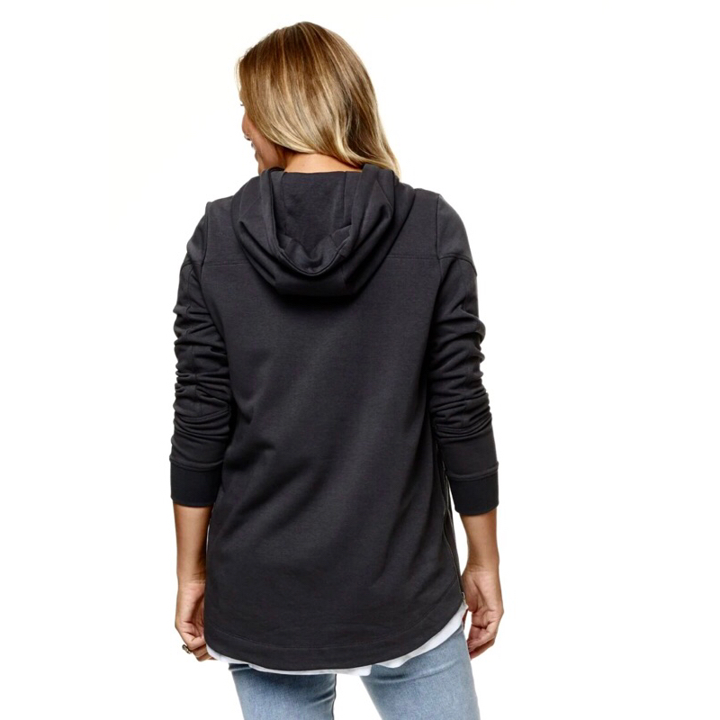 Áo khoác hoodie form dài mặc ấm xuất dư
