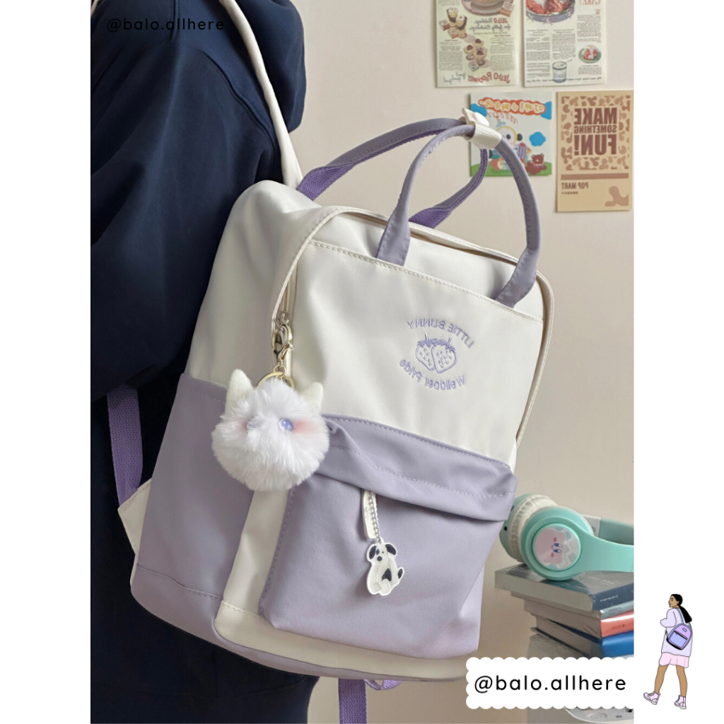 Balo Cặp Sách Đi Học Ulzzang