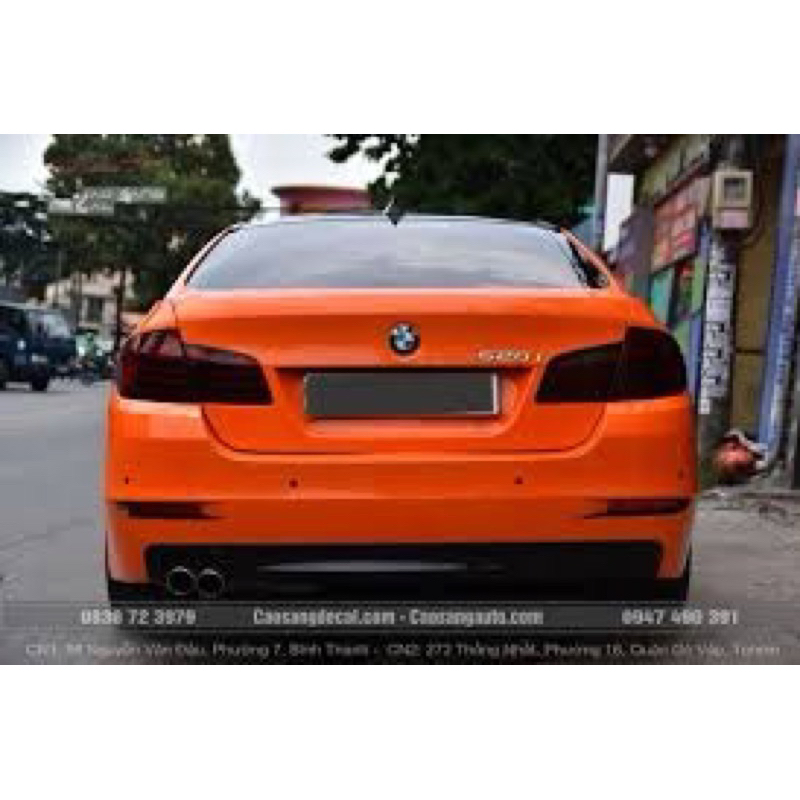 Decal Màu CAM BÓNG 3 lớp Dán Xe Cao Cấp như sơn zin