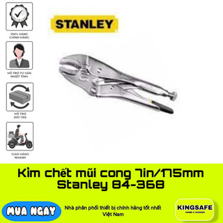 Kìm chết mũi cong 7in/175mm stanley 84-368