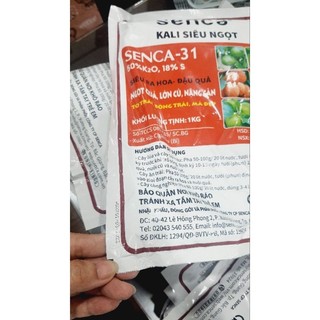 Phân bón Senca 31 ( Kali siêu ngọt, nhập khẩu Bỉ, gói 1kg)