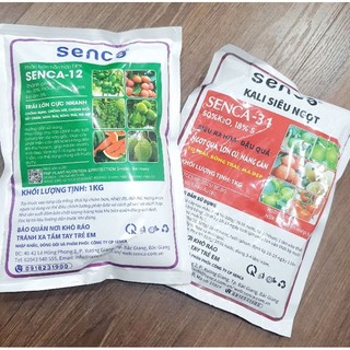 Phân bón Senca 31 ( Kali siêu ngọt, nhập khẩu Bỉ, gói 1kg)