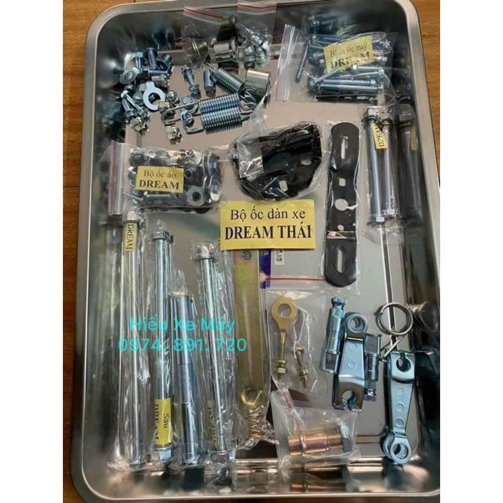 Full Bộ ốc Dream Thái, Dream Việt hàng đẹp tem vàng