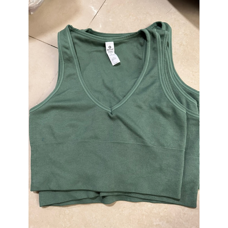 Áo Tank top/ áo bra tập 90 Degree chuẩn xịn thun gân bo chắc chắn