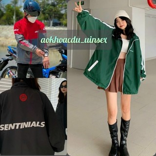 Áo Khoác Dù SENTINIALS 2 Lớp Form Rộng Nam Nữ Unisex, Áo Gió Bomber Bóng Chày Chống Nắng Ulzzang XL hottrend 2023