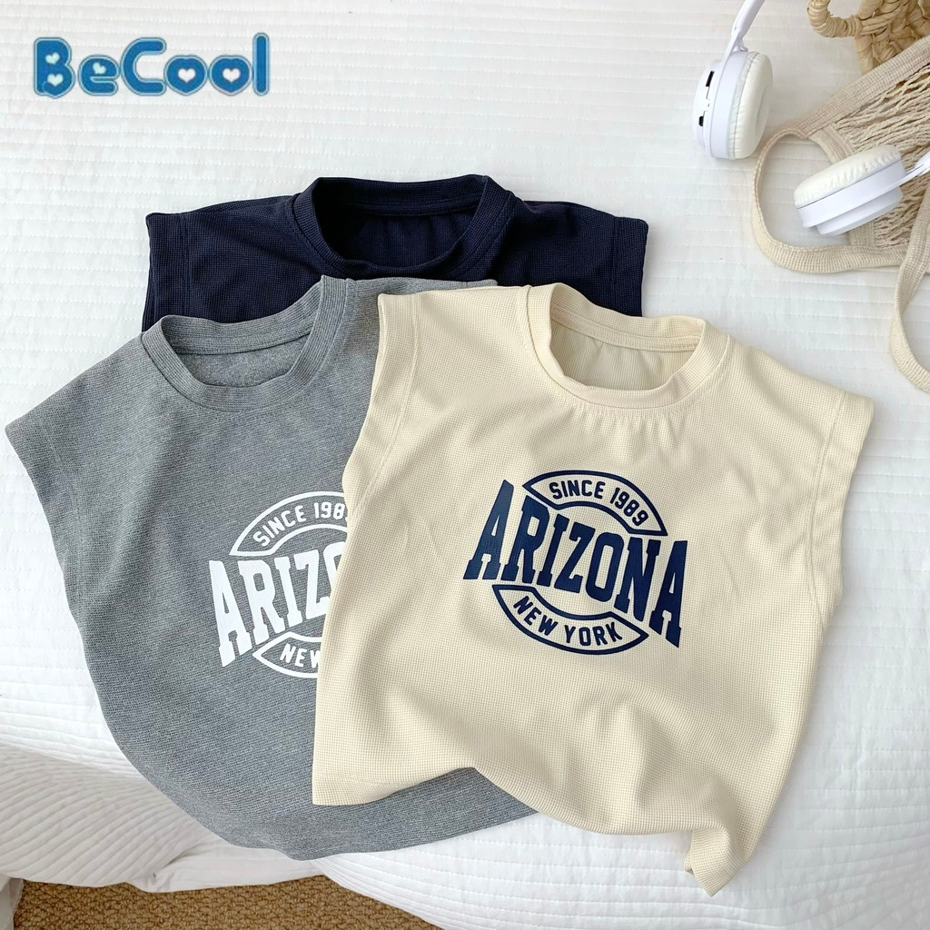 Bộ Ba Lỗ Cho Bé Trai Bé Gái IN CHỮ NEWYOK Bộ Quần Áo Cho Bé Chất Cotton cao cấp Từ 10 đến 26Kg BINBON KIDS