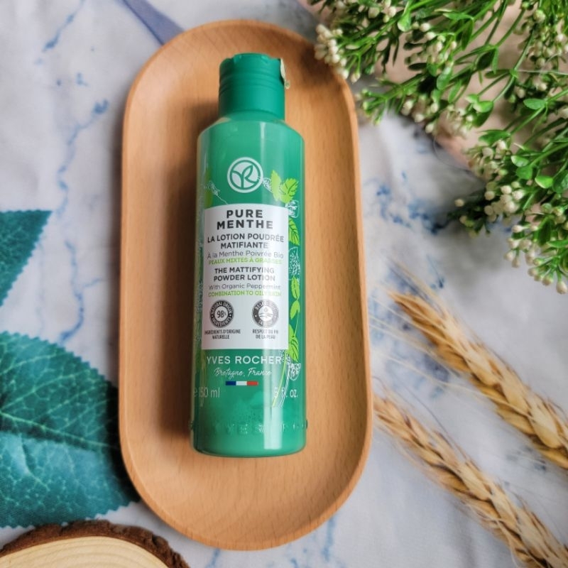 Nước hoa hồng toner pure menthe cho da dầu yves Rocher 150ml