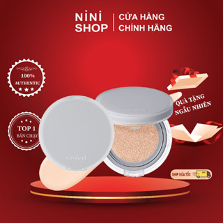 Phấn Nước Che Phủ Hoàn Hảo, Mỏng Nhẹ Tự Nhiên Romand NU Zero Cushion SPF24/PA++ 15g - Ninishop