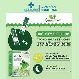 Bột cần tây nguyên chất Goce - Lẻ 2 gói 3g