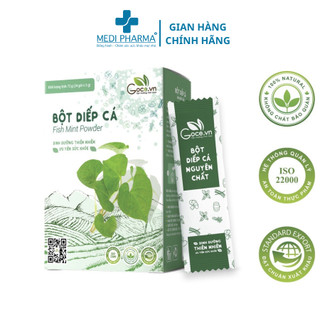 Bột diếp cá nguyên chất Goce lợi tiểu, thanh lọc cơ thể - Hộp 45g