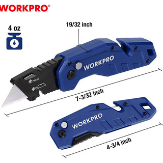 Dao rọc gấp gọn workpro wp211008