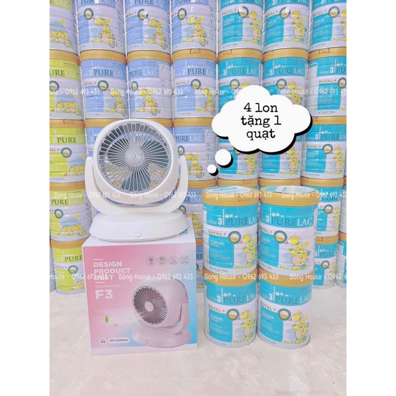 Sữa bột PURELAC 2 800g nhập khẩu New Zealand