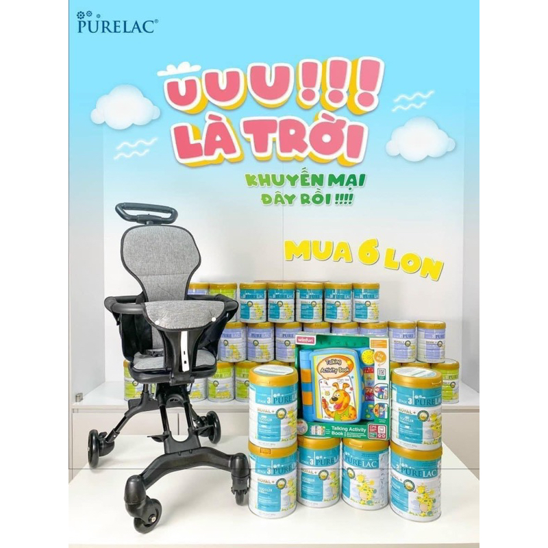 Sữa bột PURELAC 2 800g nhập khẩu New Zealand