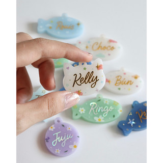 Bảng tên / Name tag lẻ cho thú cưng, chó mèo 🐾