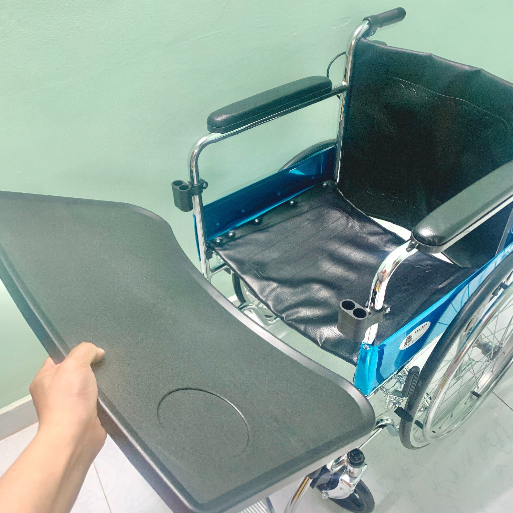Bàn Ăn Cho Xe Lăn Dùng Cho Mọi Loại Xe, Có Thể Dễ Dàng Tháo Lắp Vệ Sinh