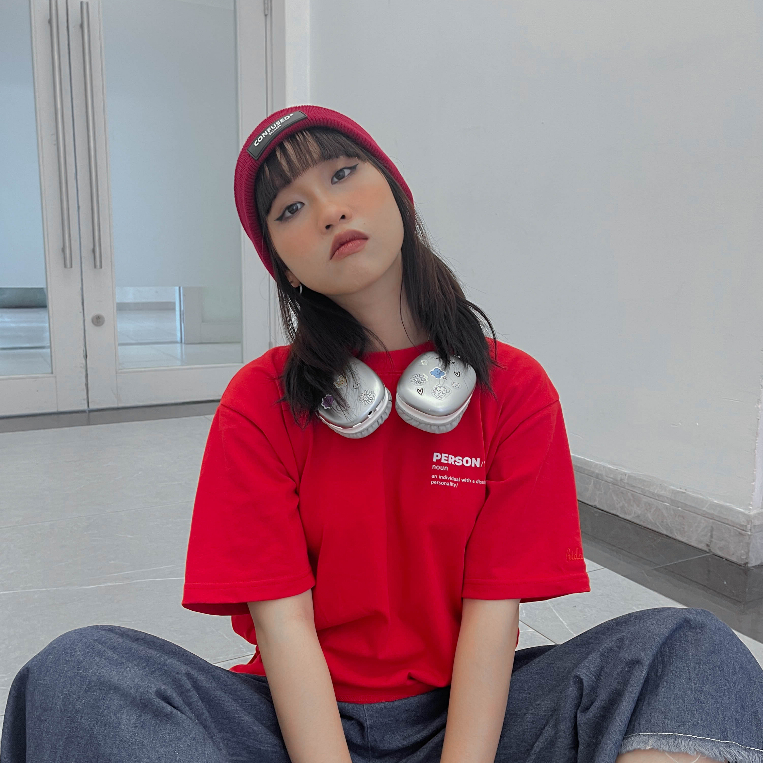 Áo thun Unisex tay lỡ cotton local brand HIDANZ - Person