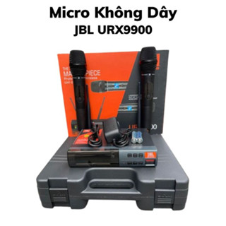 Micro Không Dây JBL URX9900,Micro Karaoke Gia Đình, Dò Sóng Sạch, Hát Sáng Tiếng, Chống Hú Rít, Màn Hình Hiển Thị LCD