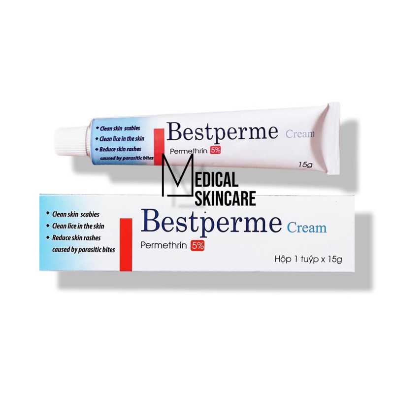 Kem bôi ghẻ BESTPERME CREAM 15g