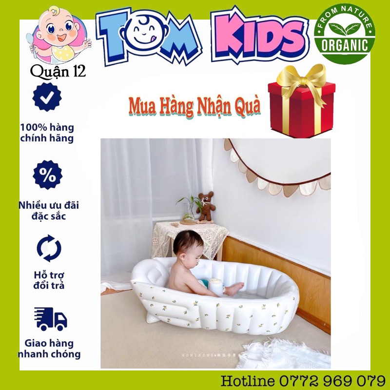 Chậu Tắm Phong Cách Hàn Quốc Umoo Cho Bé