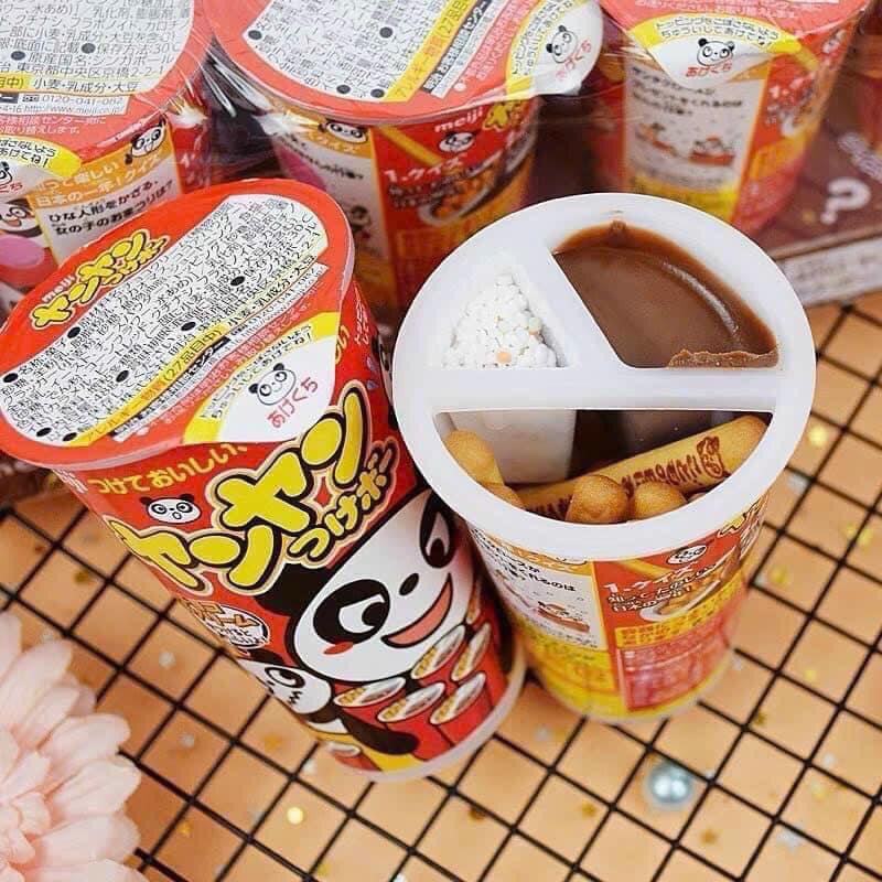 Bánh que chấm  Meiji Nhật Bản cho bé