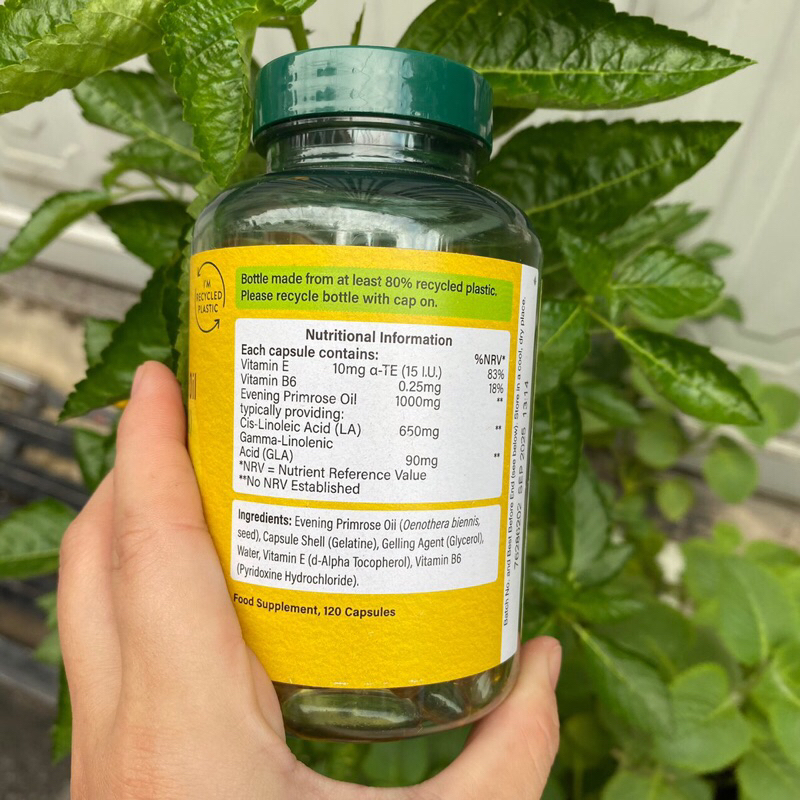 Viên hoa anh thảo Holland & Barret  Anh quốc UK 120viên