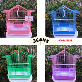Lồng chim mái nhà cho chim cảnh, vẹt nhỏ như yến hót, manh manh, 7 màu, bạc má, yến phụng , lovebird,...
