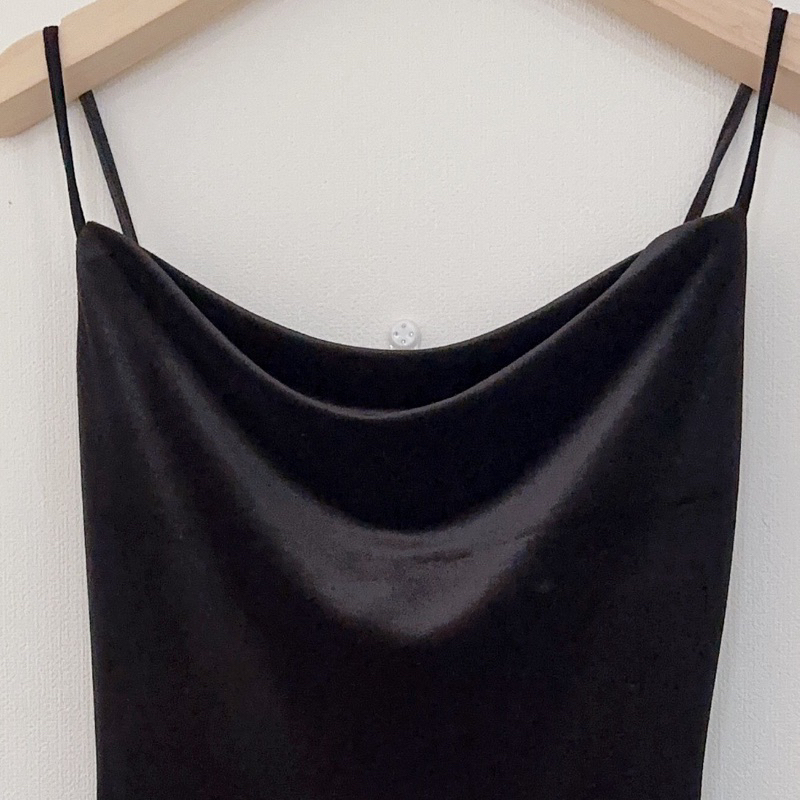 Đầm Nhung Maxi Cổ Đổ - Ladonna Dress