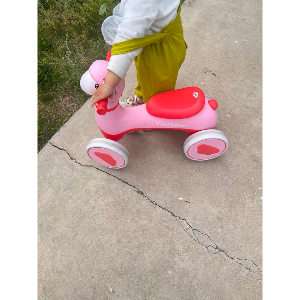 Xe chòi chân cho bé cao cấp, Xe thăng bằng con cừu kèm nhạc và đèn cho bé từ 1 đến 5 tuổi