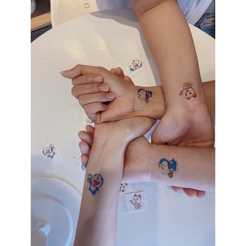 Hình dán sticker Doremon và các bạn siêu đáng yêu ngộ nghĩnh
