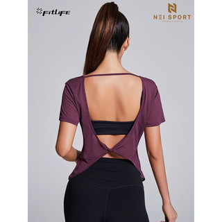 Áo Tankk Lưới Cọcc Xoắn Thế Giới Đồ Tập Gym Và Yoga Neisport