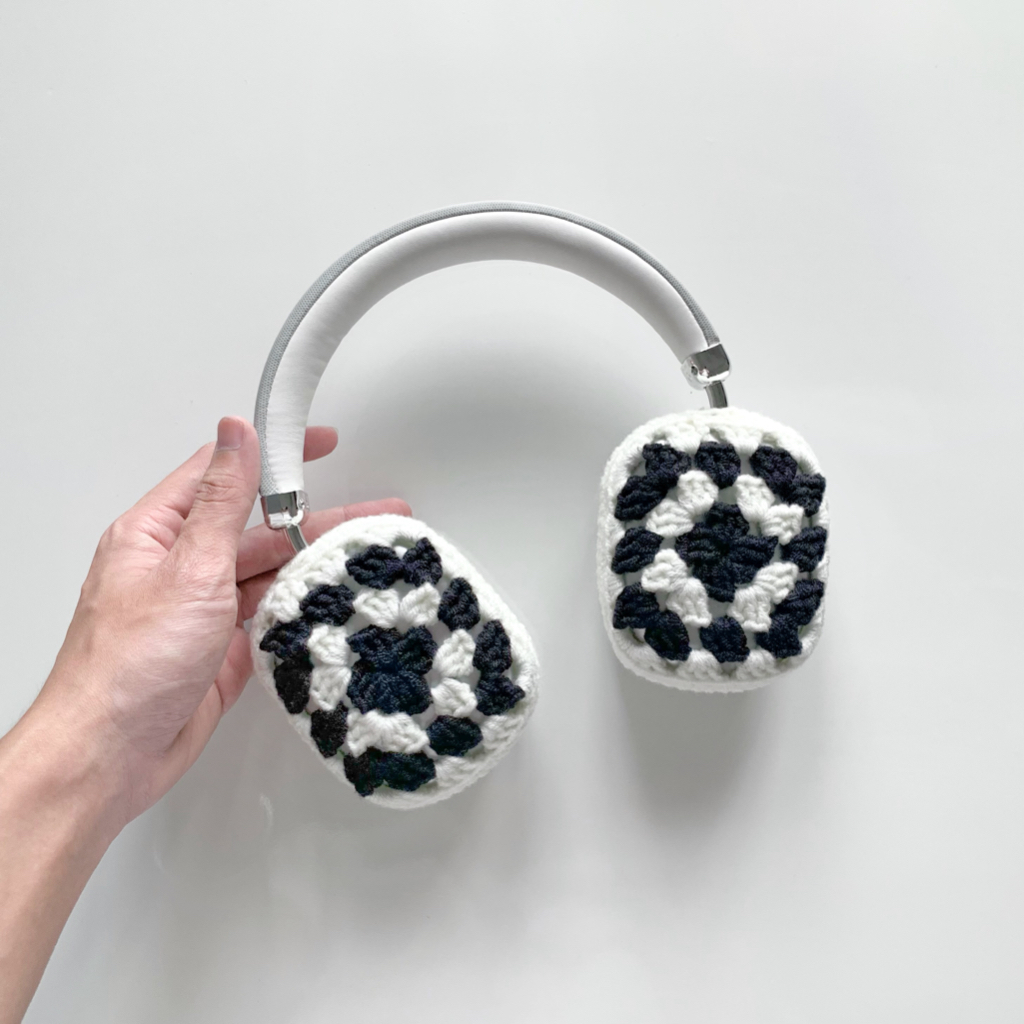 Case tai nghe airpods max, chụp tai bằng len | Case Airpods Max by Crochet