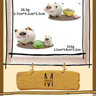 BLIND BOX mô hình tượng mèo đáng yêu.
