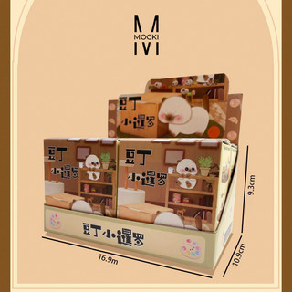 BLIND BOX mô hình tượng mèo đáng yêu.