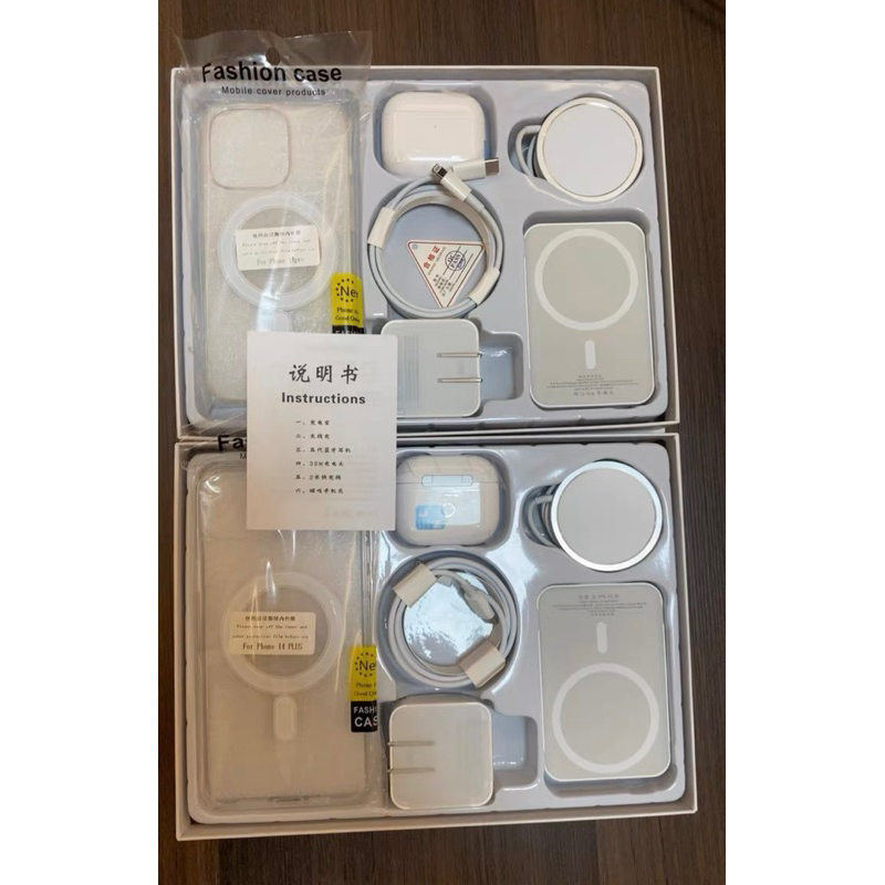 Combo 5 & 6 món phụ kiện dành cho ip sạc dự phòng,tai nghe bluetooth...