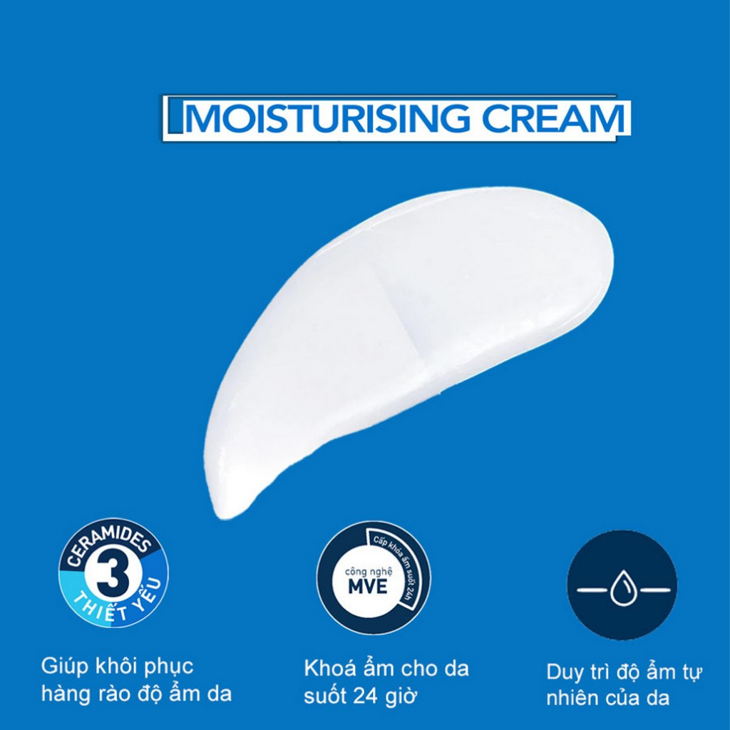 Kem dưỡng ẩm dành cho da khô Cerave Daily Moisturizing Cream khối lượng 454g - Hẻm Cosmetic
