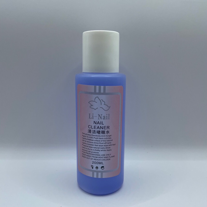 Nươc lau gel Li Nail chai 200ml , hương thơm HN NAIL NEW