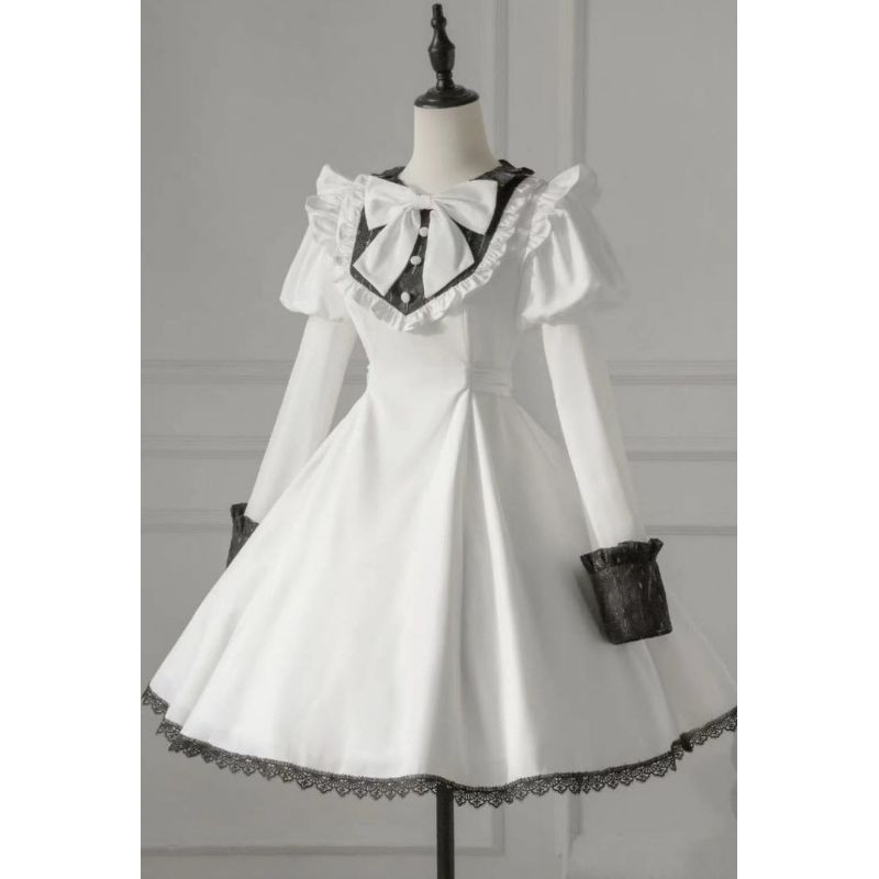 Váy đầm dễ thương cổ điển ms023