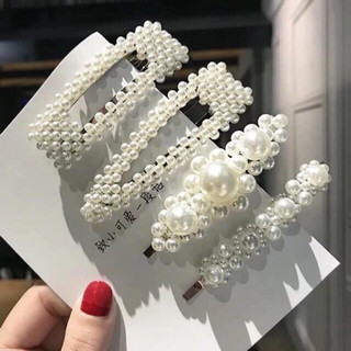 Kẹp tóc Hàn Quốc đính đá cỡ lớn