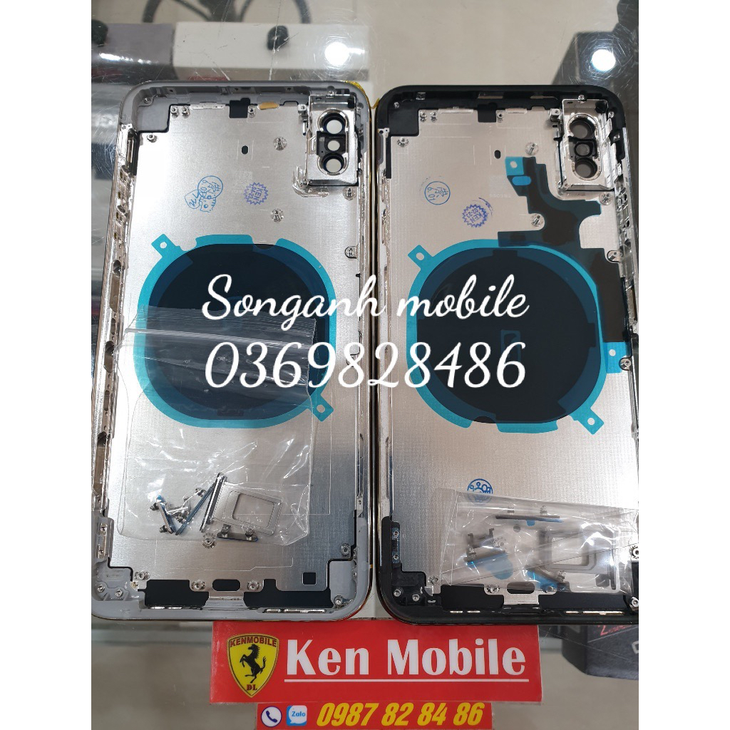 ￼Vỏ Lưng Ráp Máy tương thích Thay Thế Cho điện thoại XSm / XS m, Loại ZIN