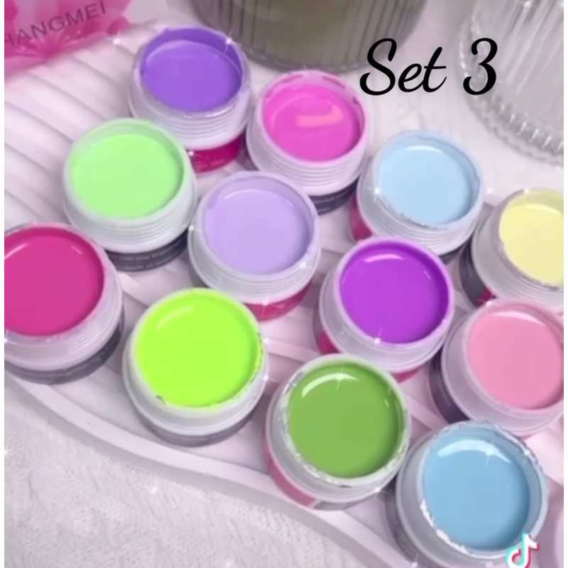 Gel vẽ 12 màu loại đặc