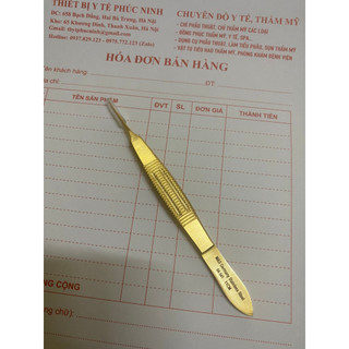 Nhíp thẩm mỹ vàng Đức