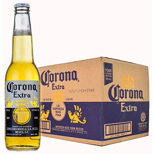 Bia Corona Extra nhập từ Mexico 355ml