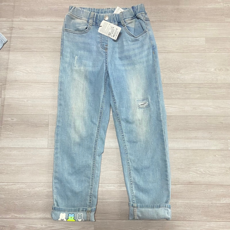 T&DShop Quần Jean Bé Gái Lên Gấu,Lẻ Size 140 Hàng Việt Nam Xuất Khẩu.