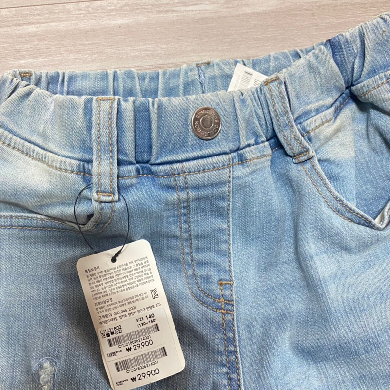 T&DShop Quần Jean Bé Gái Lên Gấu,Lẻ Size 140 Hàng Việt Nam Xuất Khẩu.