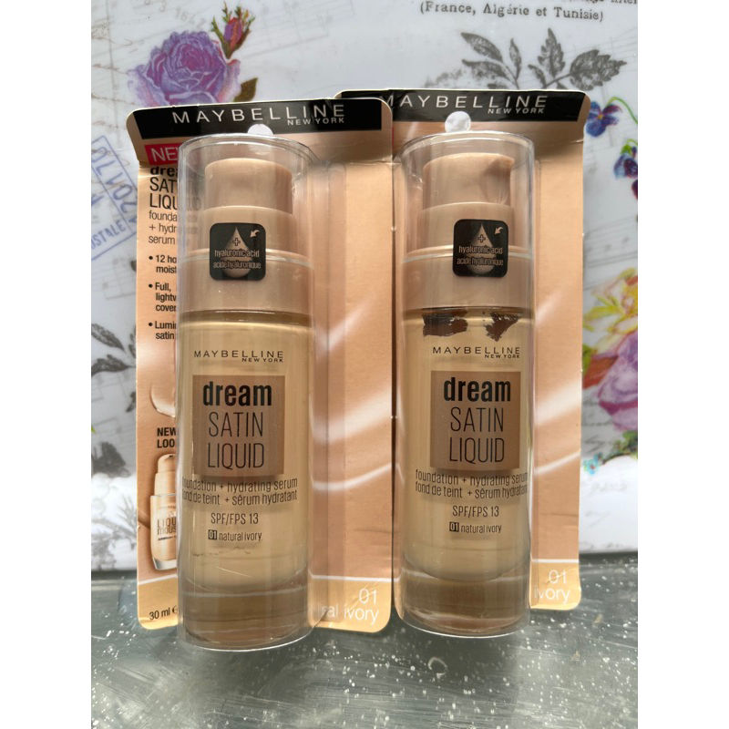 Kem nền Maybelline Dream Satin Liquid Foundation Hydrating Serum 30mL