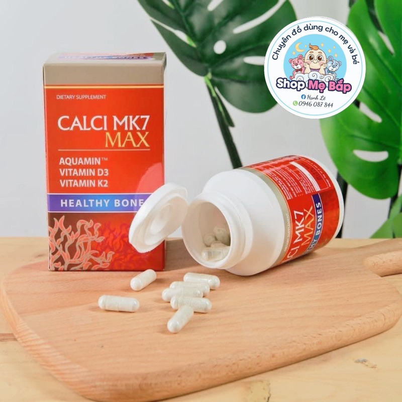 Calci MK7 MAX - calci từ tảo đỏ